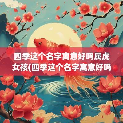 四季这个名字寓意好吗属虎女孩(四季这个名字寓意好吗属虎男孩)