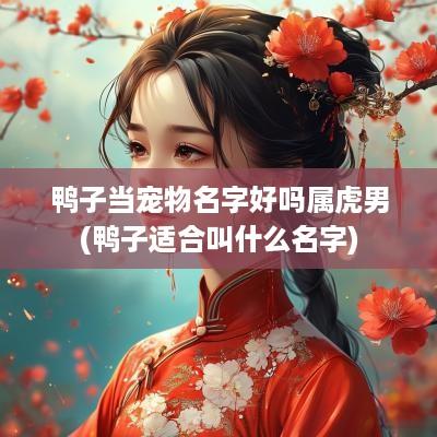 鸭子当宠物名字好吗属虎男(鸭子适合叫什么名字)