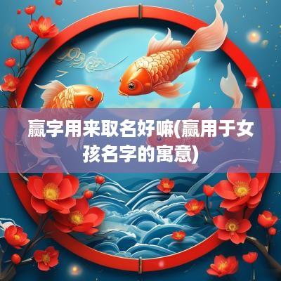赢字用来取名好嘛(赢用于女孩名字的寓意)