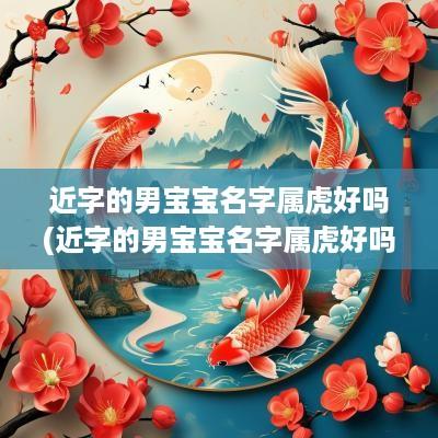 近字的男宝宝名字属虎好吗(近字的男宝宝名字属虎好吗怎么取)