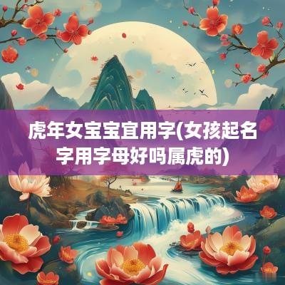 蛇年女宝宝宜用字(女孩起名字用字母好吗属虎的)