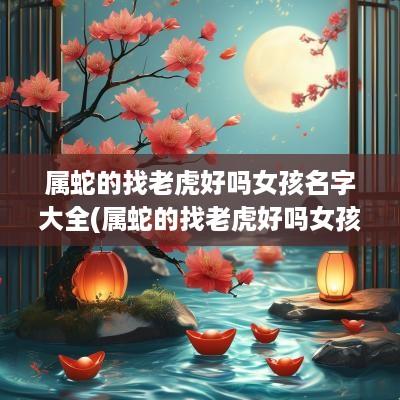属蛇的找老虎好吗女孩名字大全(属蛇的找老虎好吗女孩名字叫什么)