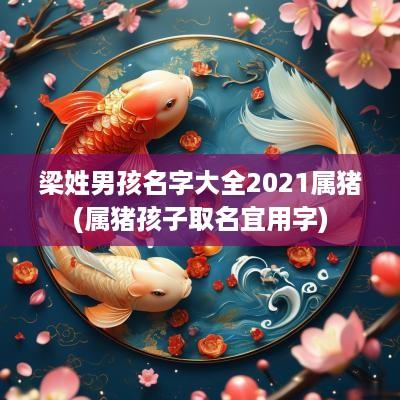 梁姓男孩名字大全2025属猪(属猪孩子取名宜用字)