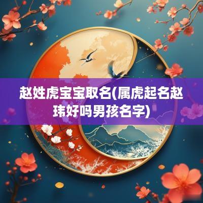 赵姓虎宝宝取名(属虎起名赵玮好吗男孩名字)