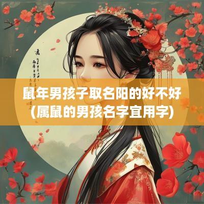 蛇年男孩子取名阳的好不好(属鼠的男孩名字宜用字)
