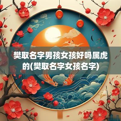 樊取名字男孩女孩好吗属虎的(樊取名字女孩名字)