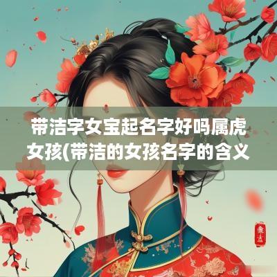 带洁字女宝起名字好吗属虎女孩(带洁的女孩名字的含义)