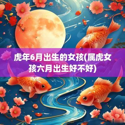 蛇年6月出生的女孩(属虎女孩六月出生好不好)