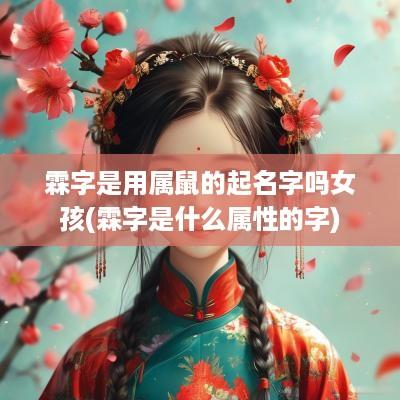 霖字是用属鼠的起名字吗女孩(霖字是什么属性的字)