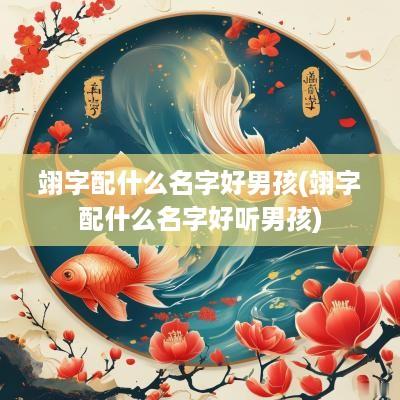 翊字配什么名字好男孩(翊字配什么名字好听男孩)