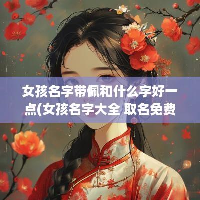 女孩名字带佩和什么字好一点(女孩名字大全 取名免费)