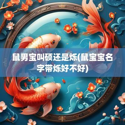 鼠男宝叫硕还是烁(鼠宝宝名字带烁好不好)