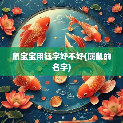 鼠宝宝用钰字好不好(属鼠的名字)