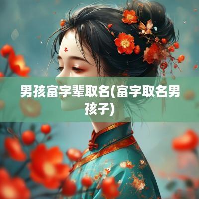 男孩富字辈取名(富字取名男孩子)