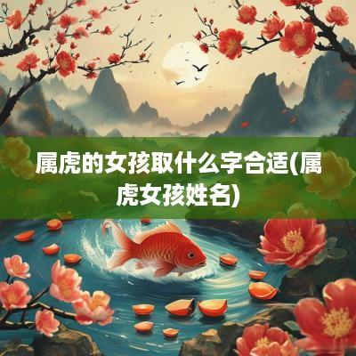 属虎的女孩取什么字合适(属虎女孩姓名)