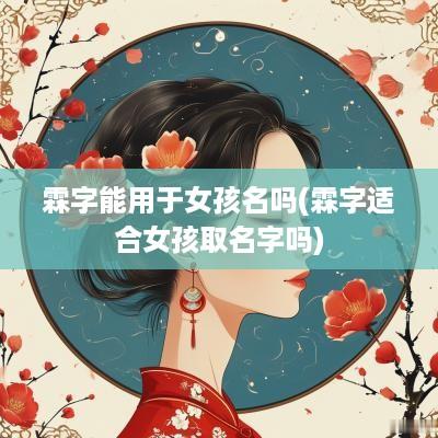 霖字能用于女孩名吗(霖字适合女孩取名字吗)