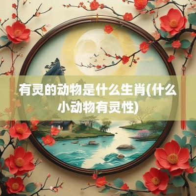 有灵的动物是什么生肖(什么小动物有灵性)