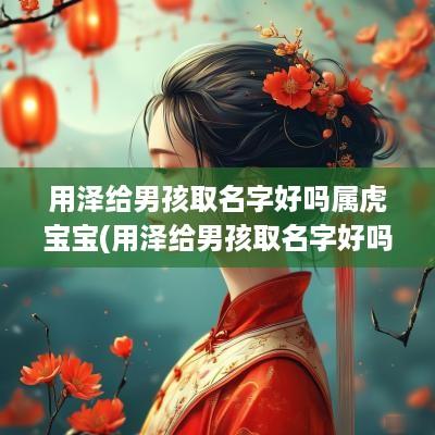 用泽给男孩取名字好吗属虎宝宝(用泽给男孩取名字好吗属虎)