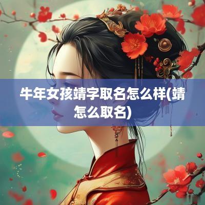 蛇年女孩靖字取名怎么样(靖怎么取名)