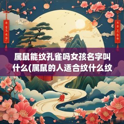 属鼠能纹孔雀吗女孩名字叫什么(属鼠的人适合纹什么纹身)