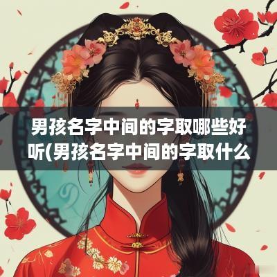 男孩名字中间的字取哪些好听(男孩名字中间的字取什么好)