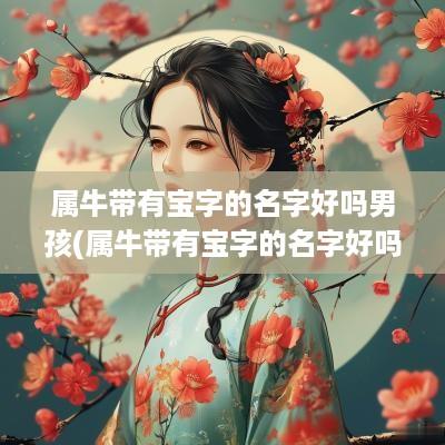 属牛带有宝字的名字好吗男孩(属牛带有宝字的名字好吗女孩)