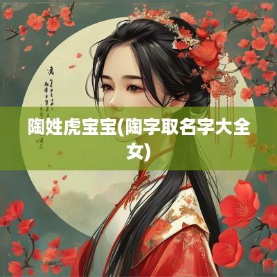 陶姓虎宝宝(陶字取名字大全女)