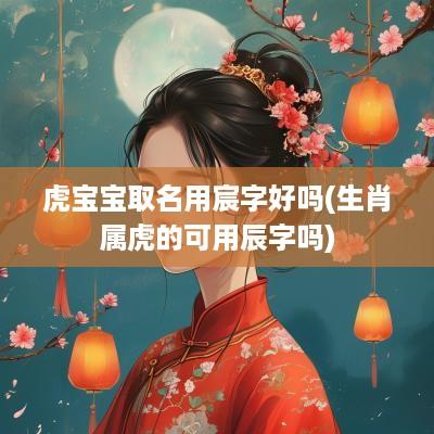 虎宝宝取名用宸字好吗(生肖属虎的可用辰字吗)