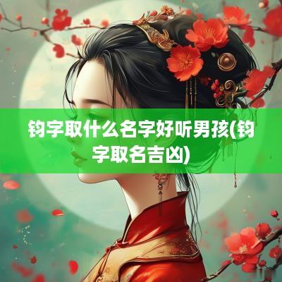 钧字取什么名字好听男孩(钧字取名吉凶)