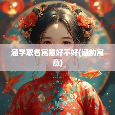 涵字取名寓意好不好(涵的寓意)