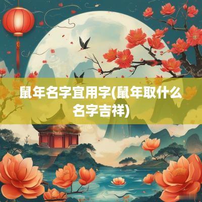 蛇年名字宜用字(蛇年取什么名字吉祥)