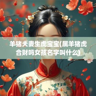 羊猪夫妻生虎宝宝(属羊猪虎合财吗女孩名字叫什么)