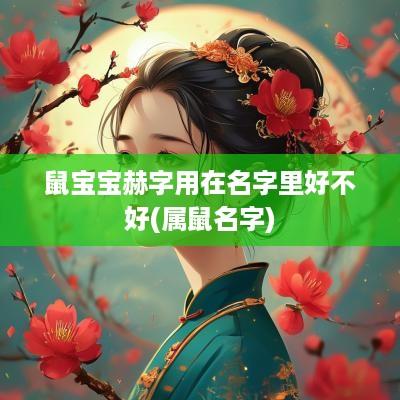 鼠宝宝赫字用在名字里好不好(属鼠名字)