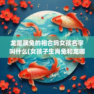 龙是属兔的相合吗女孩名字叫什么(女孩子生肖兔和龙哪个好)