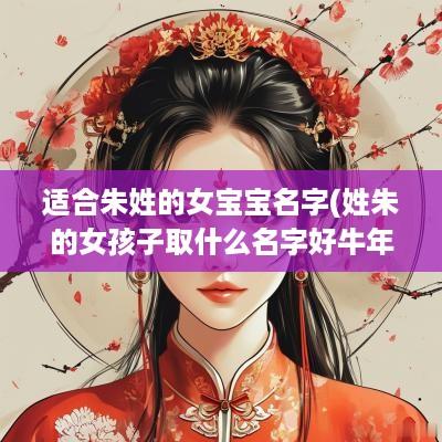 适合朱姓的女宝宝名字(姓朱的女孩子取什么名字好蛇年)