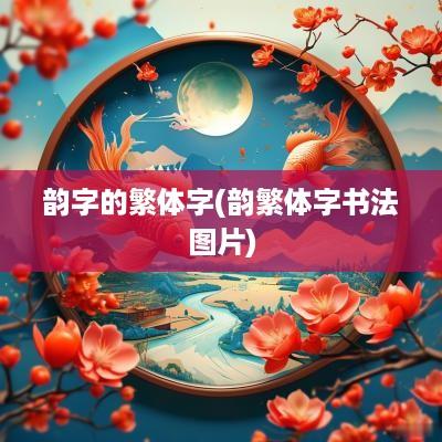 韵字的繁体字(韵繁体字书法图片)
