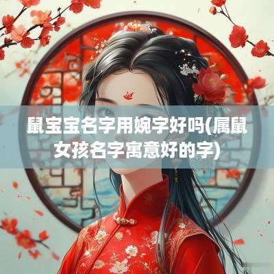 鼠宝宝名字用婉字好吗(属鼠女孩名字寓意好的字)