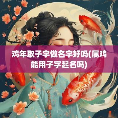 鸡年取子字做名字好吗(属鸡能用子字起名吗)