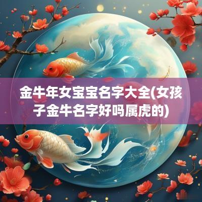 金蛇年女宝宝名字大全(女孩子金牛名字好吗属虎的)