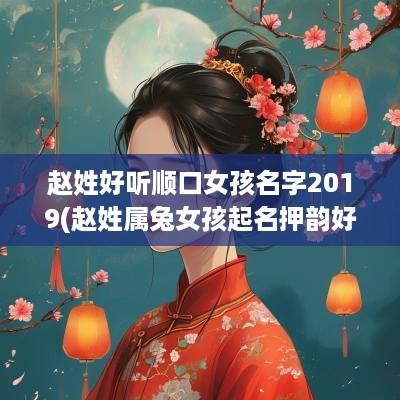 赵姓好听顺口女孩名字2019(赵姓属兔女孩起名押韵好听吗)