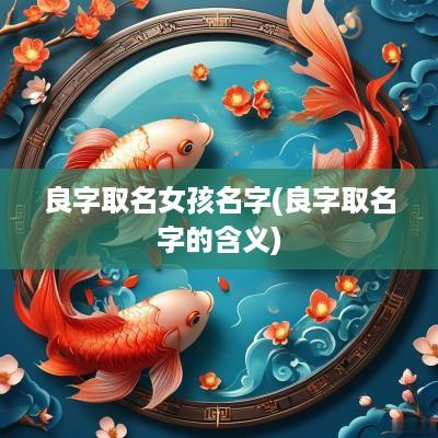 良字取名女孩名字(良字取名字的含义)