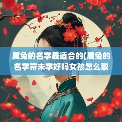 属兔的名字最适合的(属兔的名字带未字好吗女孩怎么取)
