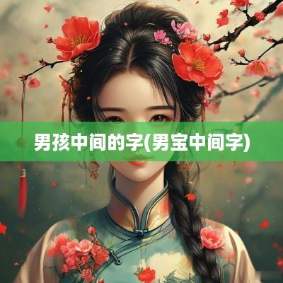 男孩中间的字(男宝中间字)
