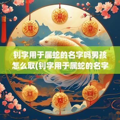 钊字用于属蛇的名字吗男孩怎么取(钊字用于属蛇的名字吗男孩)