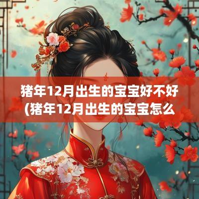 猪年12月出生的宝宝好不好(猪年12月出生的宝宝怎么取名)