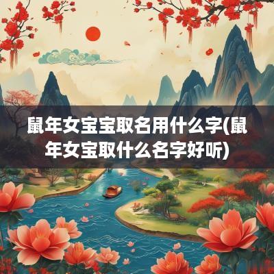 蛇年女宝宝取名用什么字(蛇年女宝取什么名字好听)