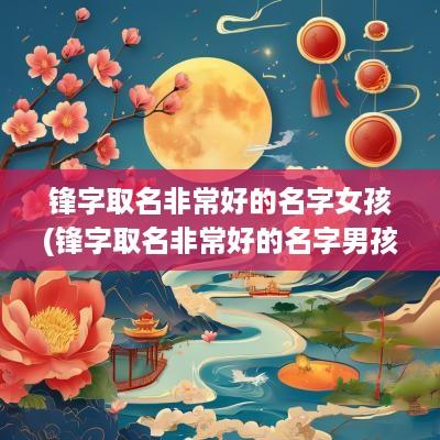 锋字取名非常好的名字女孩(锋字取名非常好的名字男孩)