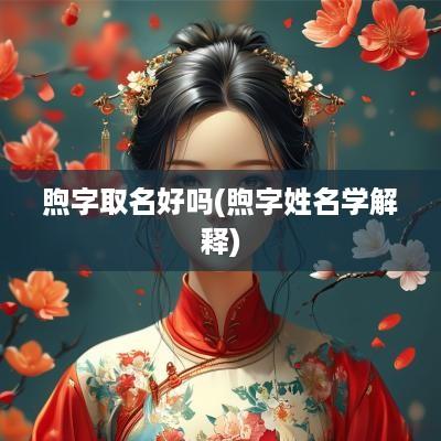 煦字取名好吗(煦字姓名学解释)