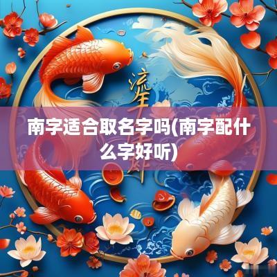 南字适合取名字吗(南字配什么字好听)