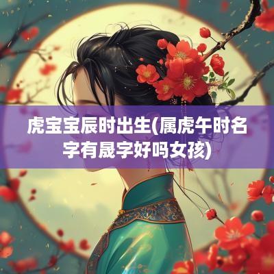 虎宝宝辰时出生(属虎午时名字有晟字好吗女孩)